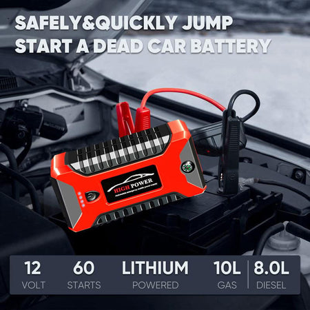 Démarreur d'appoint 300 A en pointe – Pack de batteries