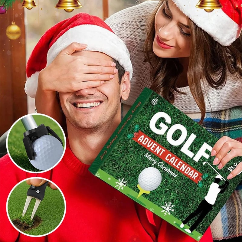 Calendrier de l'Avent Golf - Cadeau de Noël pour les golfeurs