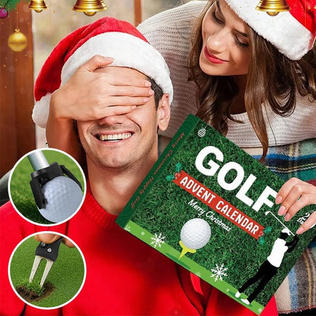 Calendrier de l'Avent Golf - Cadeau de Noël pour les golfeurs