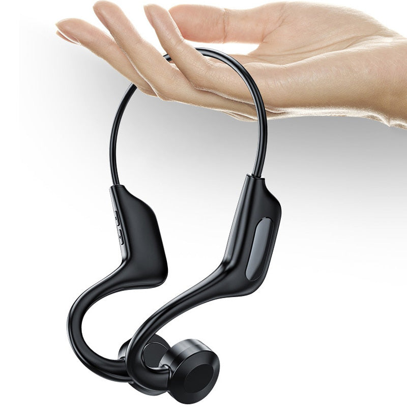 Écouteurs à conduction osseuse Bluetooth – jusqu'à 8 h, lecteur MP3 carte 16 Go, USB-C