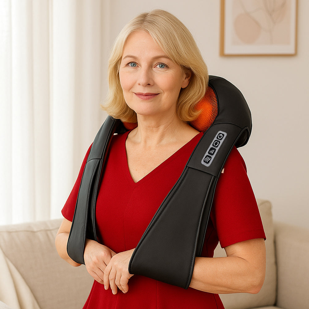 Coussin de massage Shiatsu V2 avec chaleur