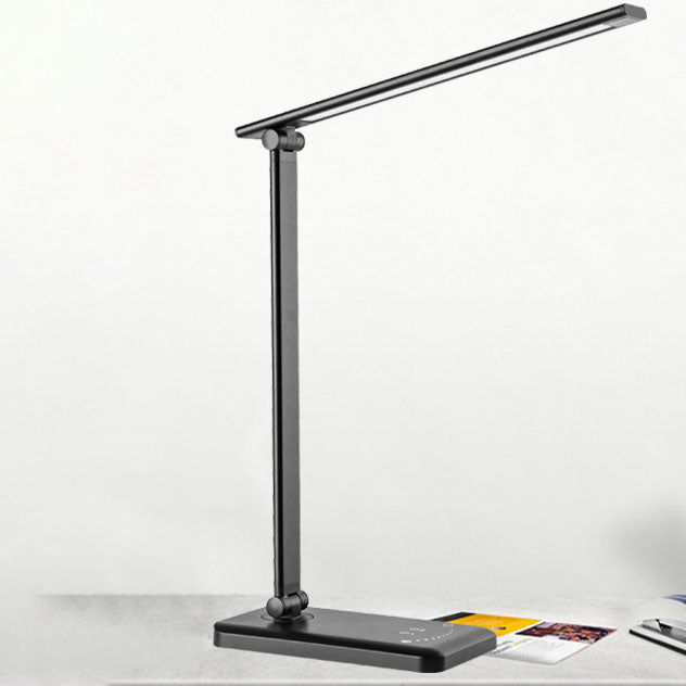 Lampe de bureau LED USB pliable à poignée carrée intelligente minimaliste