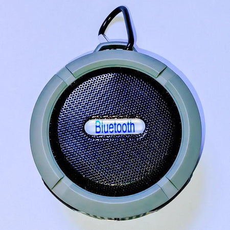 Enceinte Bluetooth portable avec ventouse pour la douche, en voyage et en plein air
