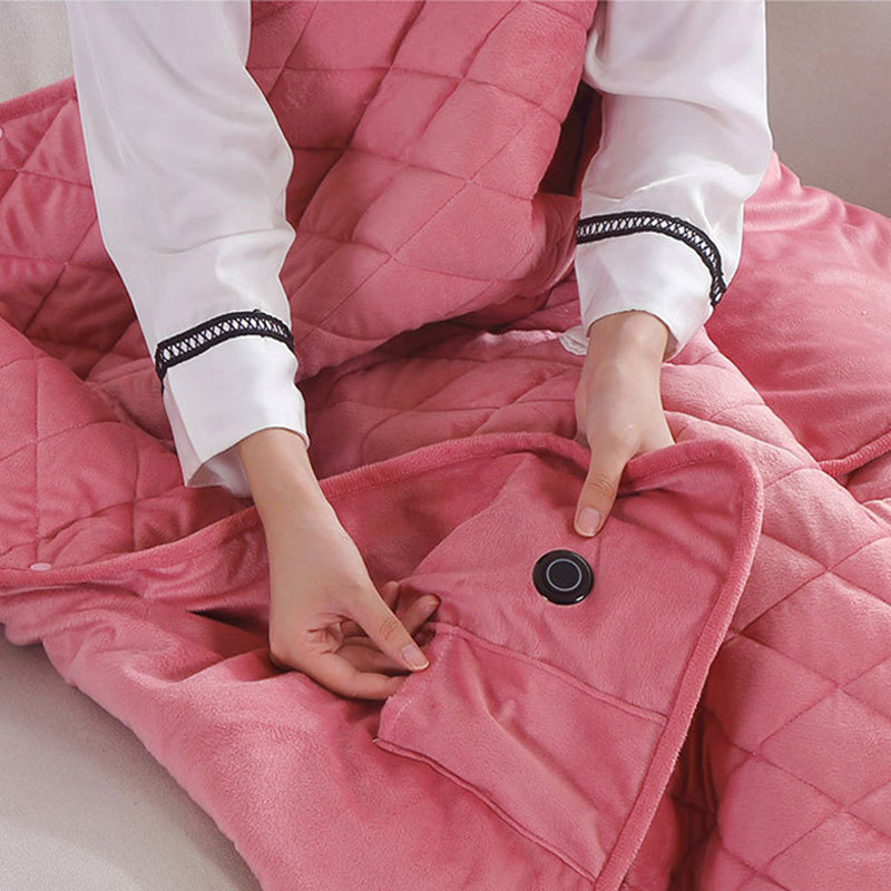 Scanto | CozyCharge – Couverture chauffante USB portable pour une chaleur instantanée n'importe où