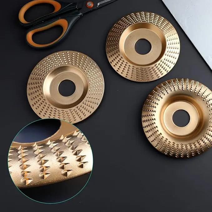 Disques pour Meuleuse d’Angle pour Bois – Couper, Façonner et Poncer (3 pièces)