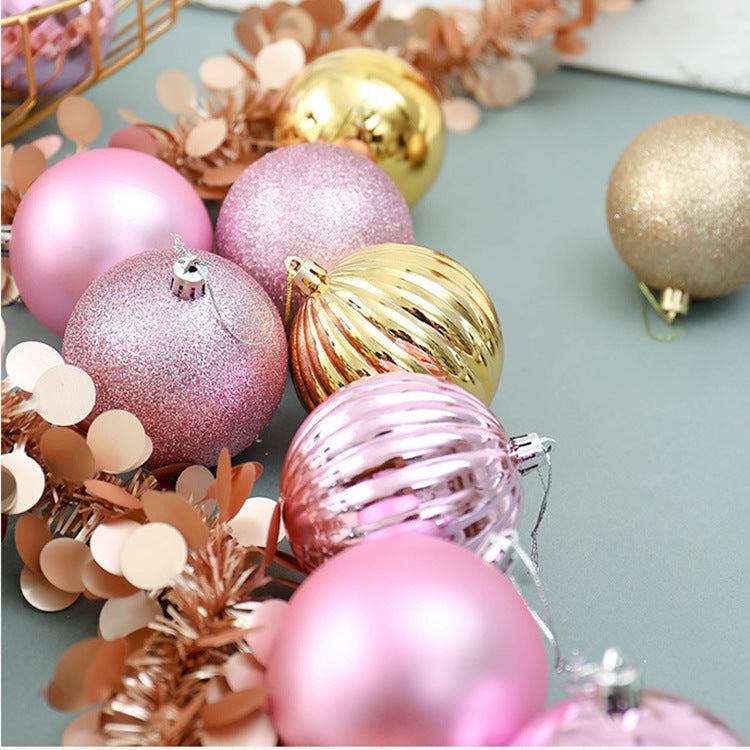 Ensemble de 34 boules de Noël 4 cm Décorations de Noël