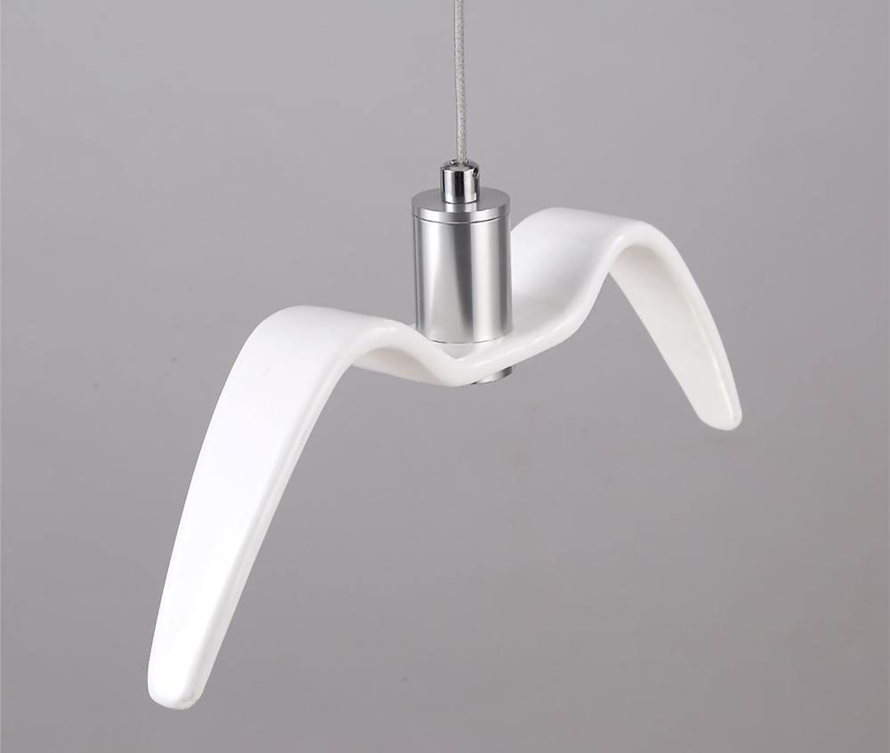 Lampe à suspension LED Vogeldesign en résine d'aluminium blanc noir 3000K 4000K 6000K lampe à suspension murale minimaliste et organique | Sansotis