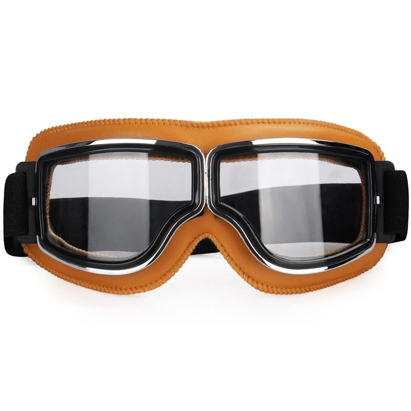 Vue latérale des lunettes NovaShield avec sangle élastique