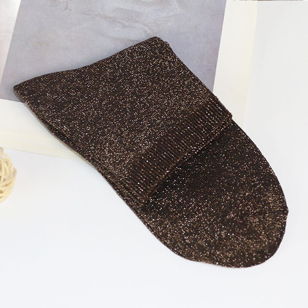 Chaussettes à Paillettes – Élégance, Confort et Style Japonais pour un Été Lumineux