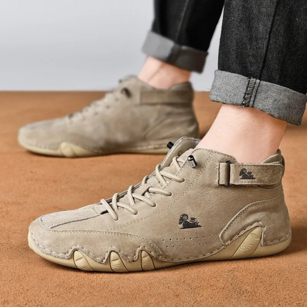 Alpaca™ ergonomique en cuir, imperméable & anti-douleur + Semelles Offertes