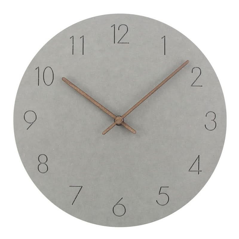 Élégance tranquille | Horloge murale NordicStyle – horloge murale intemporelle au design scandinave