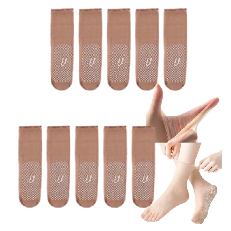 Chaussettes invisibles antidérapantes | Confortables pour un usage quotidien