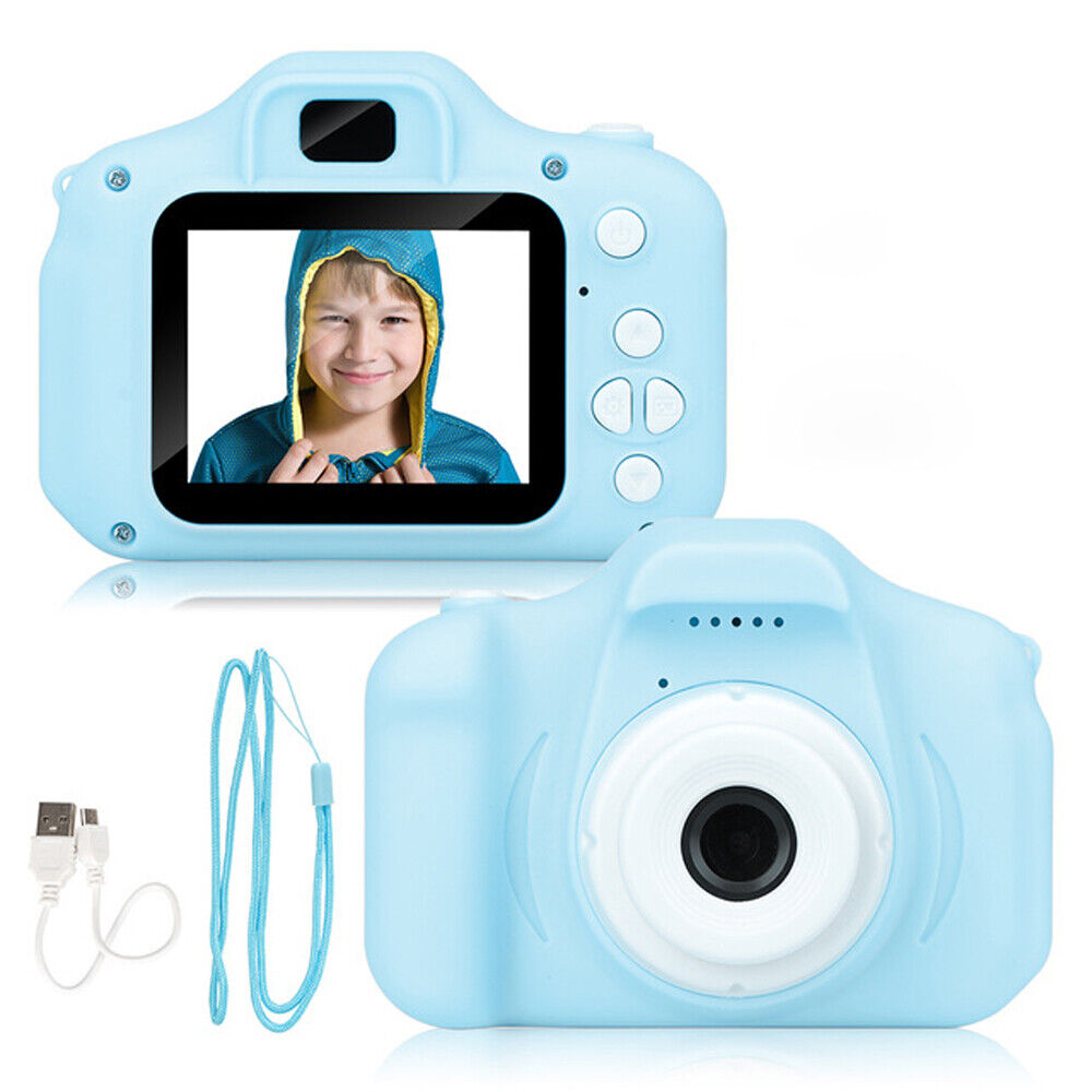 Appareil photo numérique compact pour enfants, rétro, capteur 13 mégapixels, vidéo Full HD 1920×1080, écran LCD IPS 2,0 pouces
