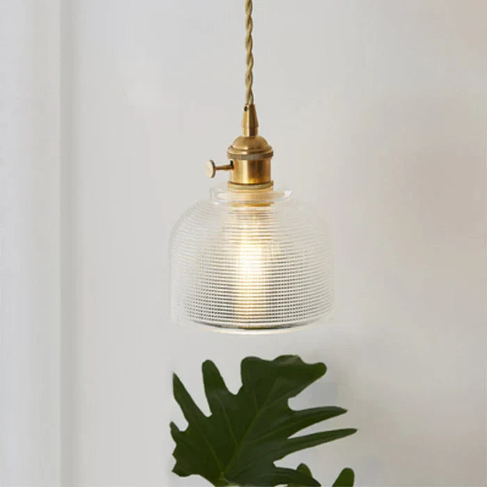 Lampe à suspension en verre - OpulentGlow