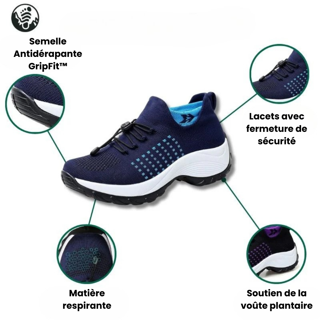 Chaussures OrthoFit™ – Confort, Soutien orthopédique et soulagement