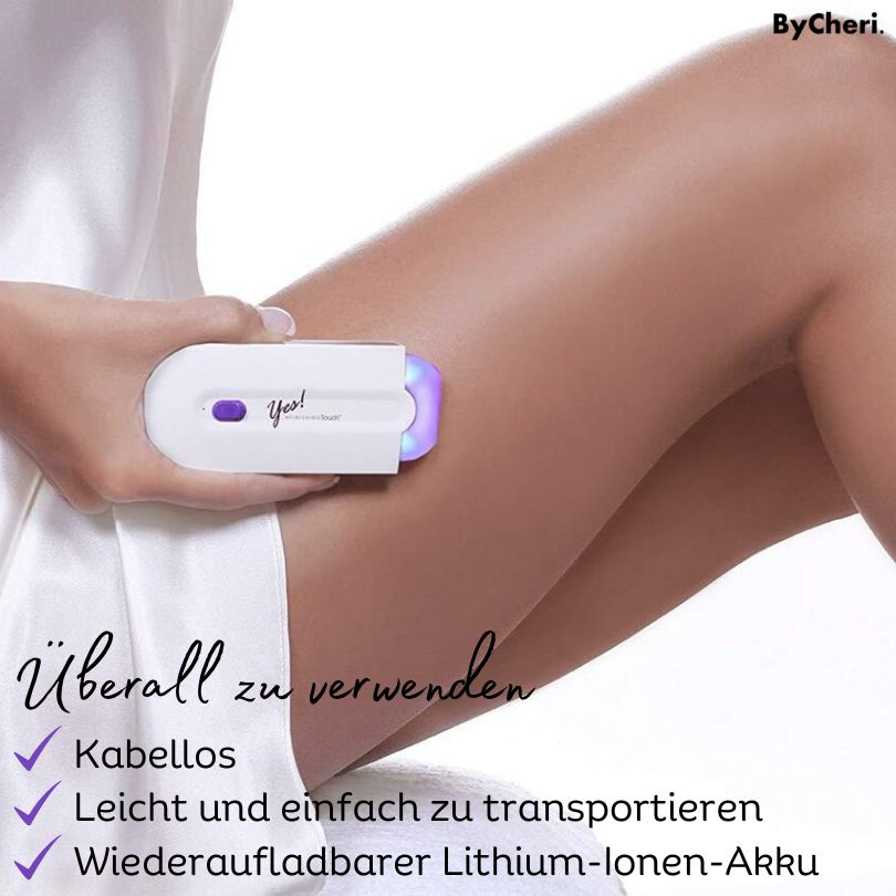 Épilateur lumineux rechargeable — épilation sans douleur