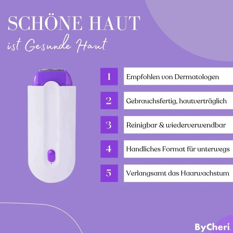 Épilateur lumineux rechargeable — épilation sans douleur