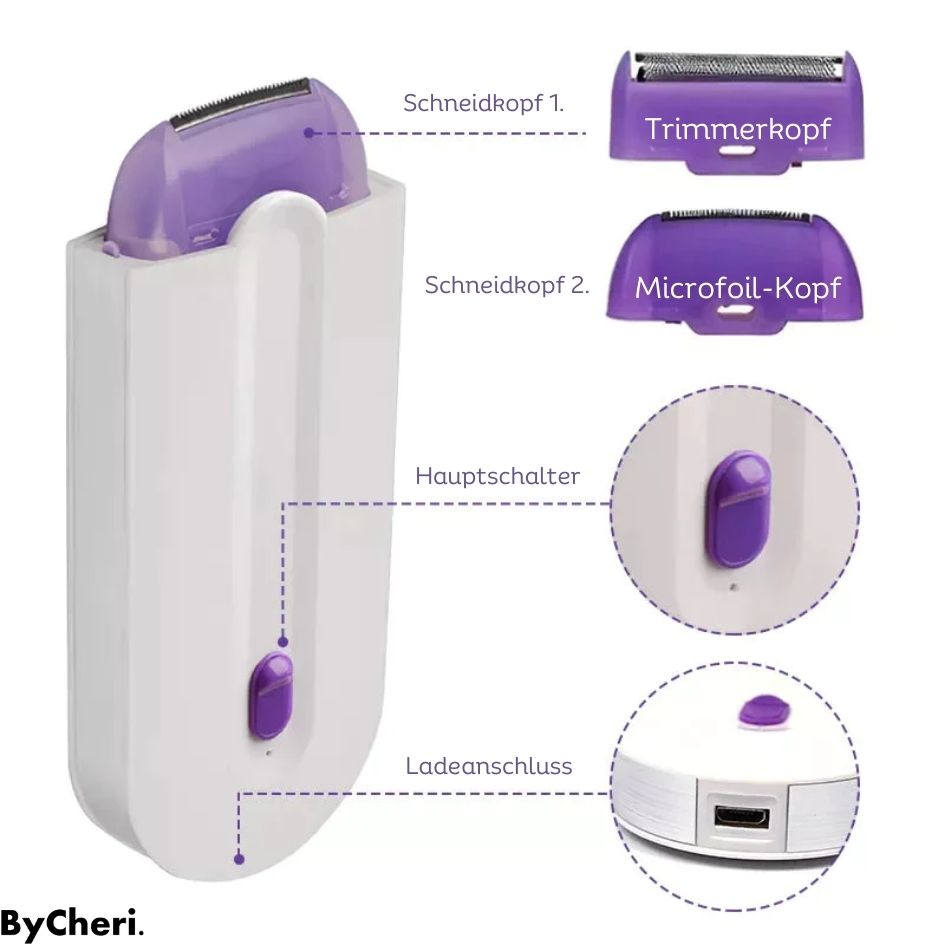 Épilateur lumineux rechargeable — épilation sans douleur