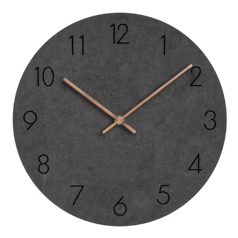 Élégance tranquille | Horloge murale NordicStyle – horloge murale intemporelle au design scandinave