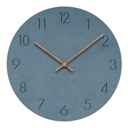 Horloge murale de style minimaliste – horloge silencieuse pour intérieurs modernes