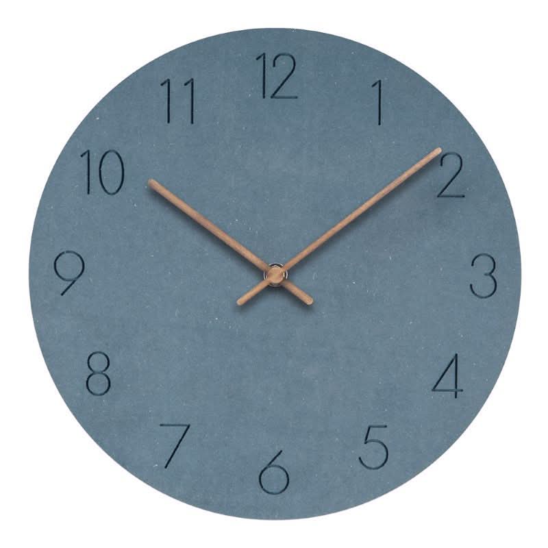 Élégance tranquille | Horloge murale NordicStyle – horloge murale intemporelle au design scandinave