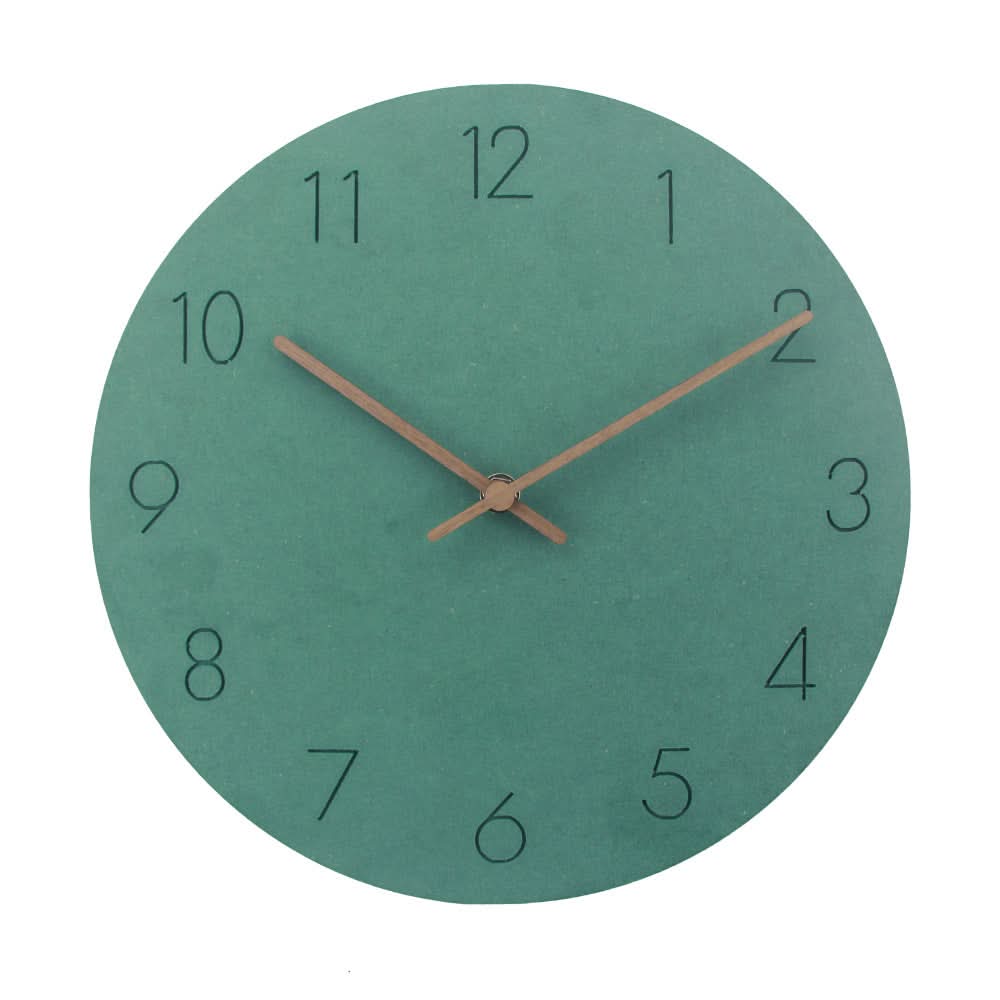 Élégance tranquille | Horloge murale NordicStyle – horloge murale intemporelle au design scandinave