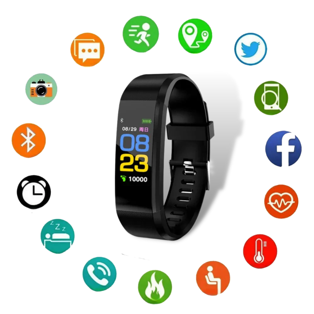 VitalWatch™ – Montre Connectée Santé & Simplicité pour Seniors