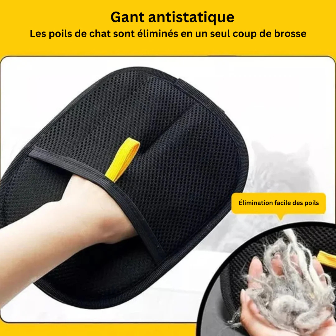 Narsago FurCatch™ – Gant Anti-Poils Double Face