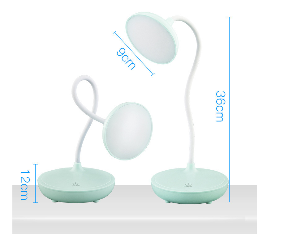 Lampe de bureau tactile rechargeable USB avec LED