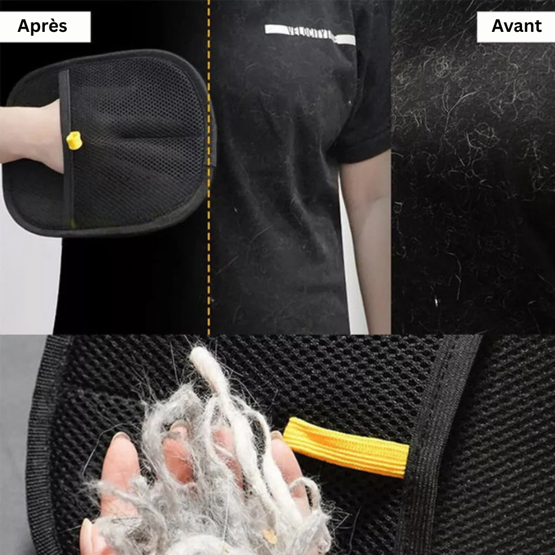 Narsago FurCatch™ – Gant Anti-Poils Double Face