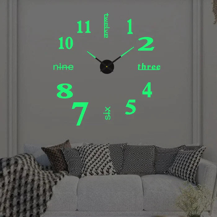 Horloge murale design au design artistique unique – Silencieuse et décorative pour chaque intérieur | Sansotis