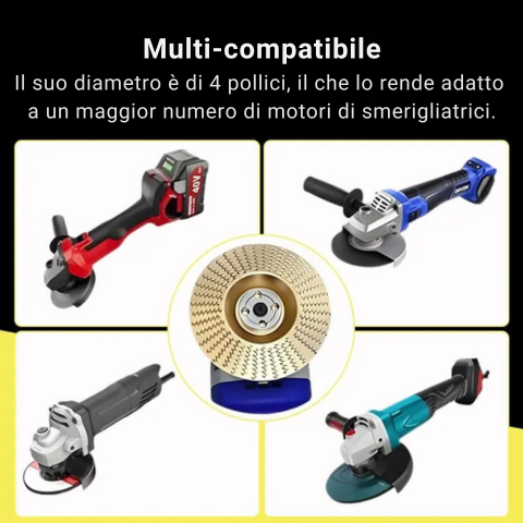 Disques pour Meuleuse d’Angle pour Bois – Couper, Façonner et Poncer (3 pièces)