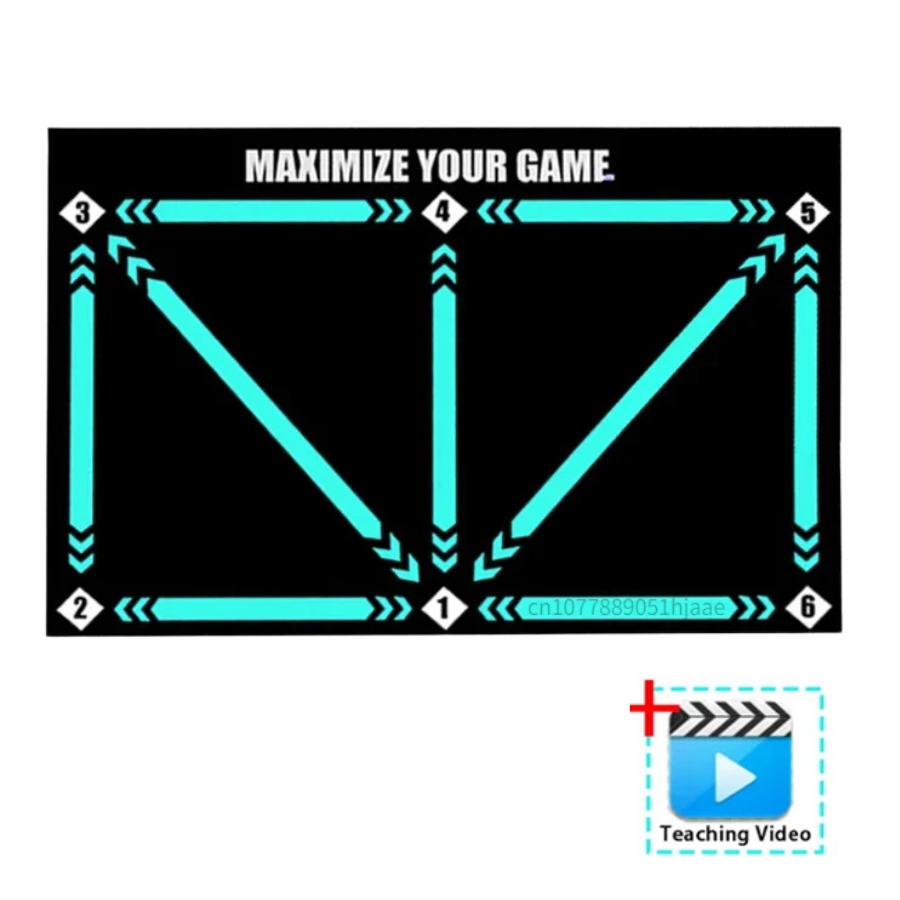Tapis d’Entraînement Football Pro + Programme Vidéo
