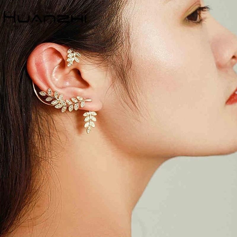 Boucles d'oreilles en zircon brillant