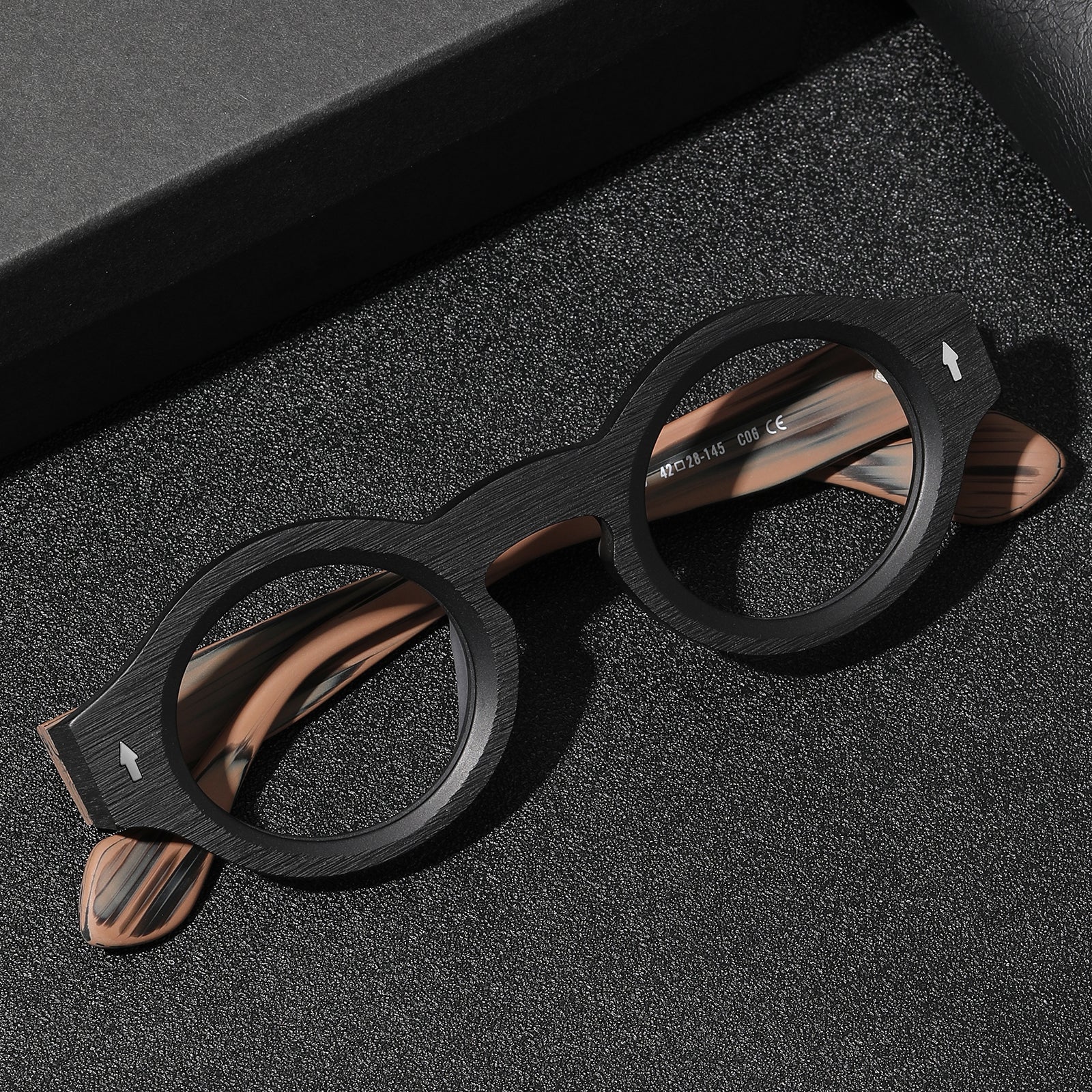 Monture de lunettes en acétate vintage Yuki