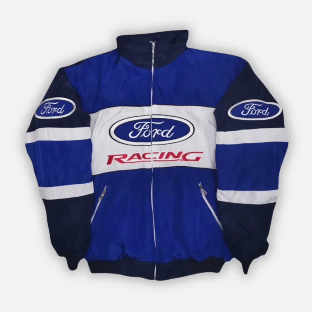 Veste de course Ford Racing Vintage – Unisexe – Rétro