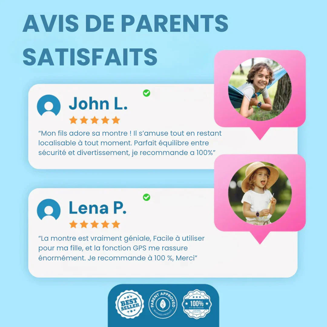 Montre GPS Connectée 4G Pour Enfant