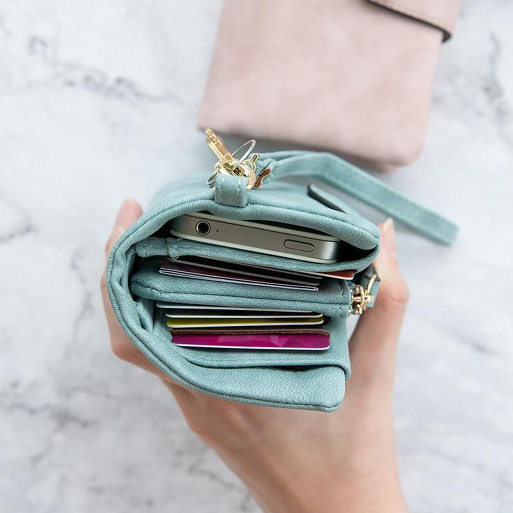Portefeuille triple femme | Élévateur à bol