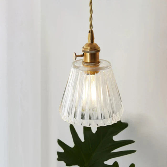 Lampe à suspension en verre - OpulentGlow