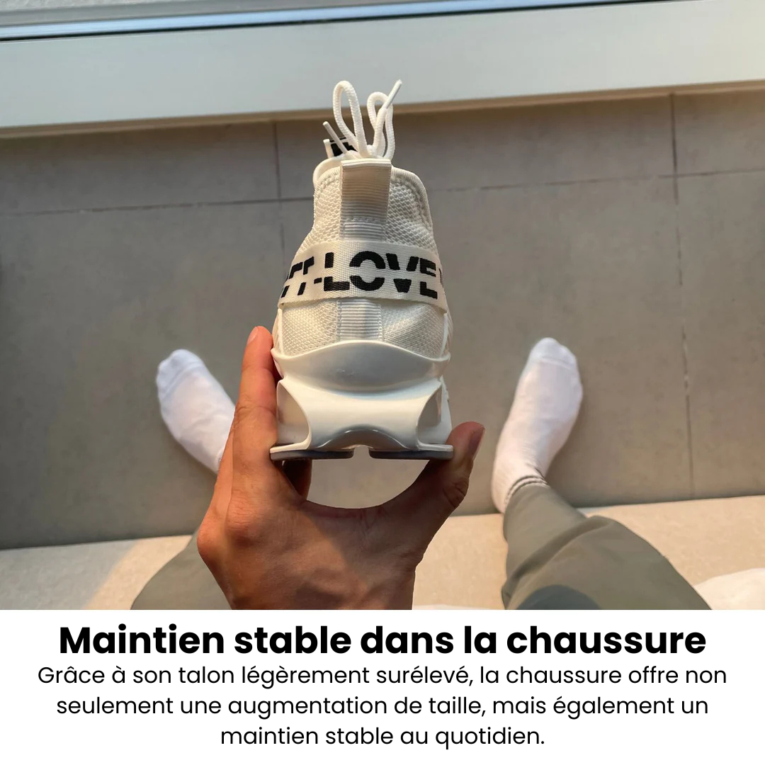 SadoperFly – Sneakers Rehaussantes Invisibles +8CM | Confort, Style & Confiance au Quotidien