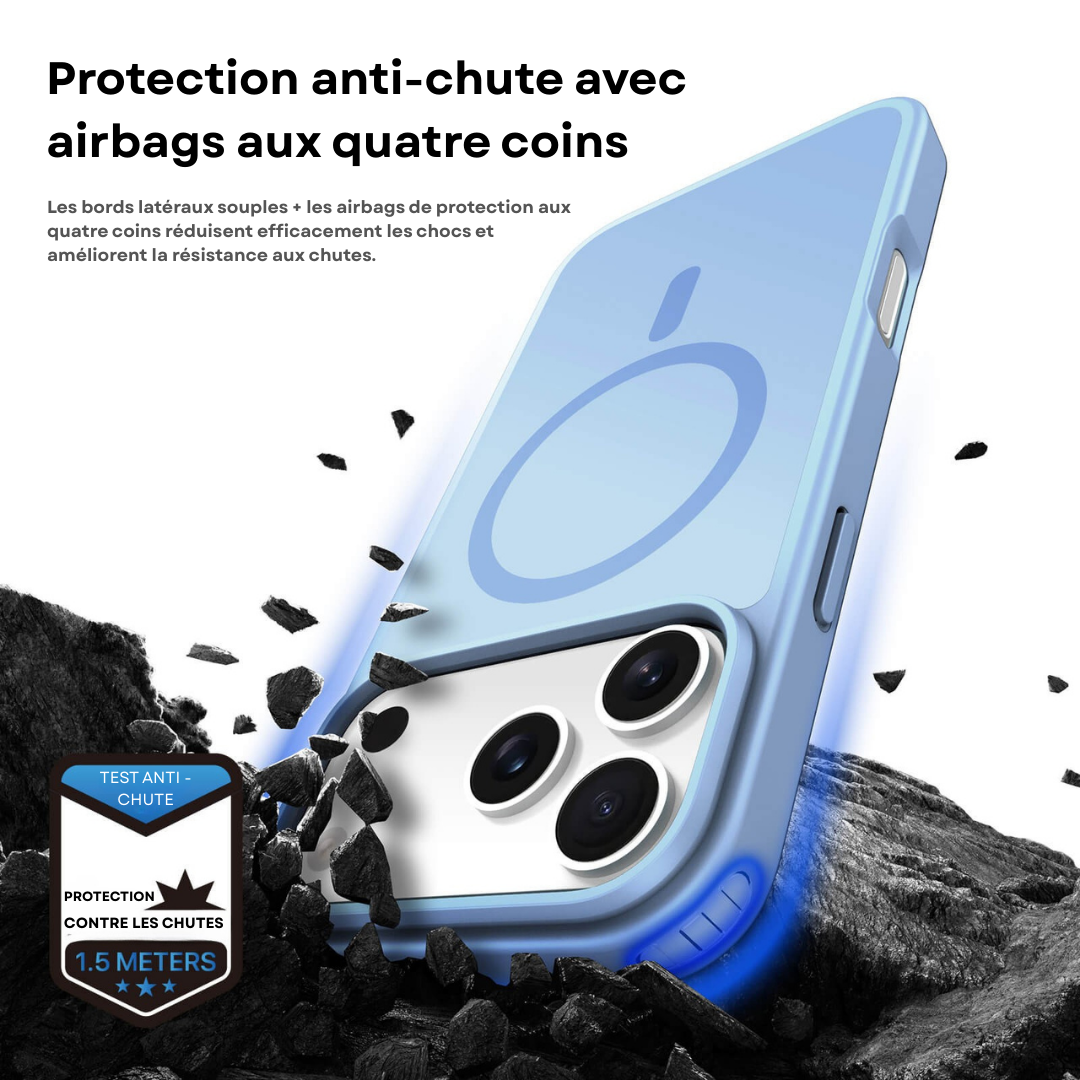 Coque Premium iPhone 17 MagSafe – Protection Fine & Robuste
