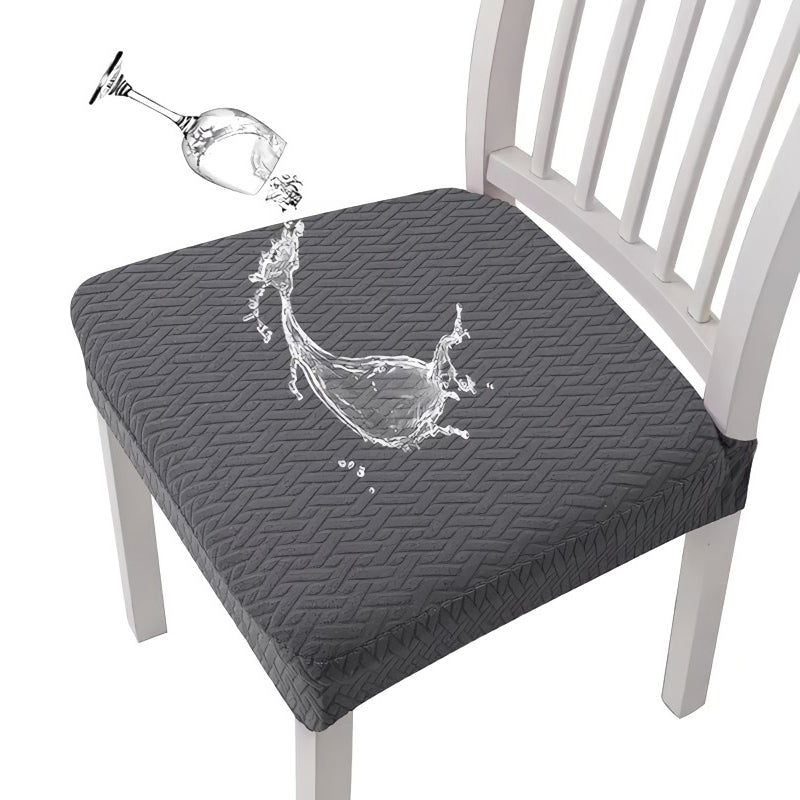 Scanto | Housse de chaise Jacquard imperméable! Durable, élégant et facile à nettoyer