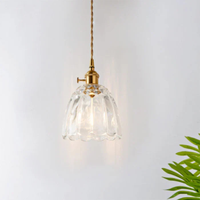 Lampe à suspension en verre - OpulentGlow
