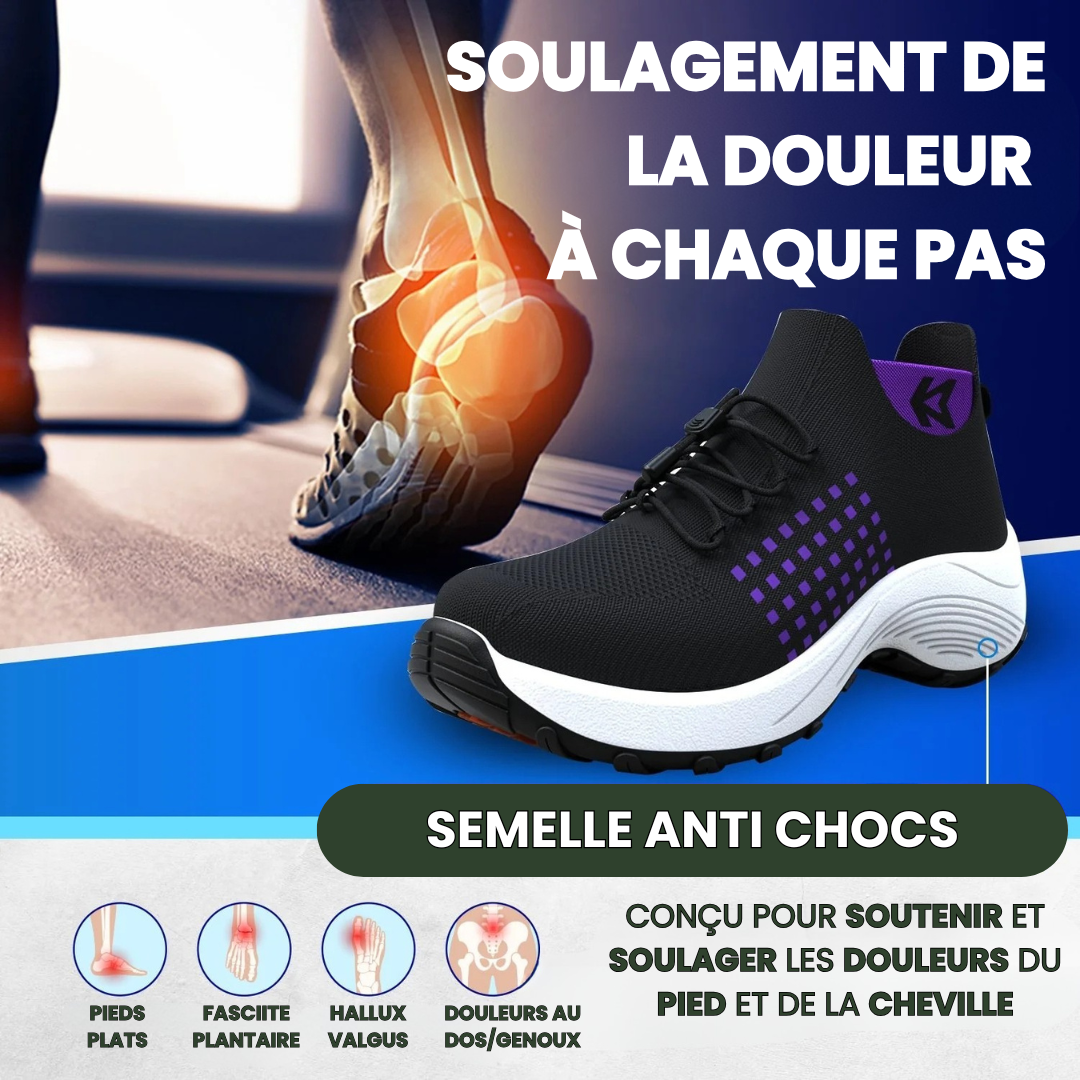 Chaussures OrthoFit™ – Confort, Soutien orthopédique et soulagement