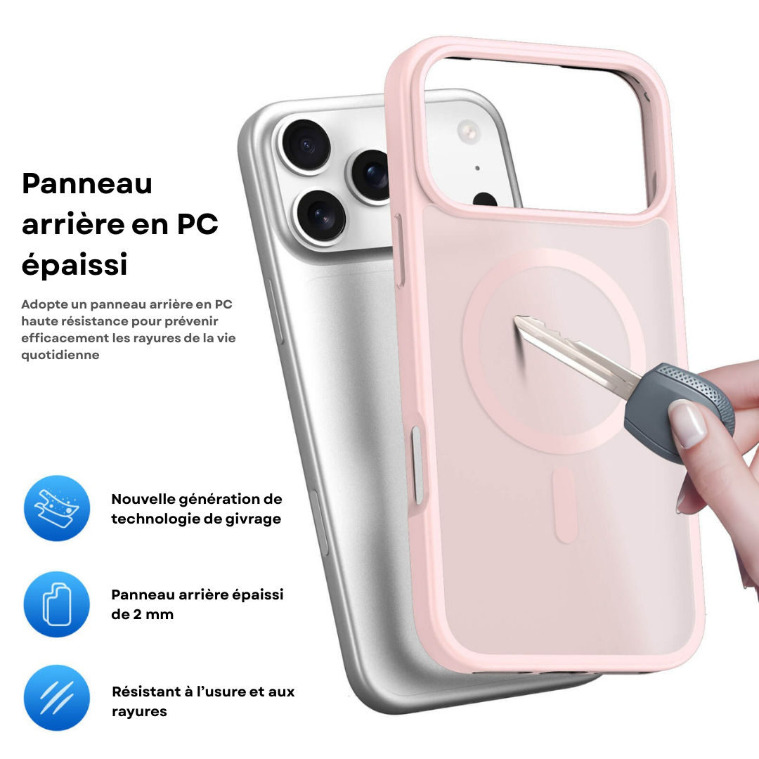 Coque Premium iPhone 17 MagSafe – Protection Fine & Robuste