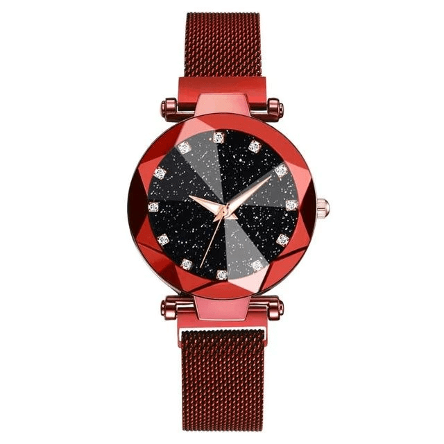 Montre à la mode pour dames ciel étoilé
