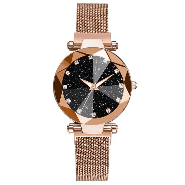 Montre à la mode pour dames ciel étoilé