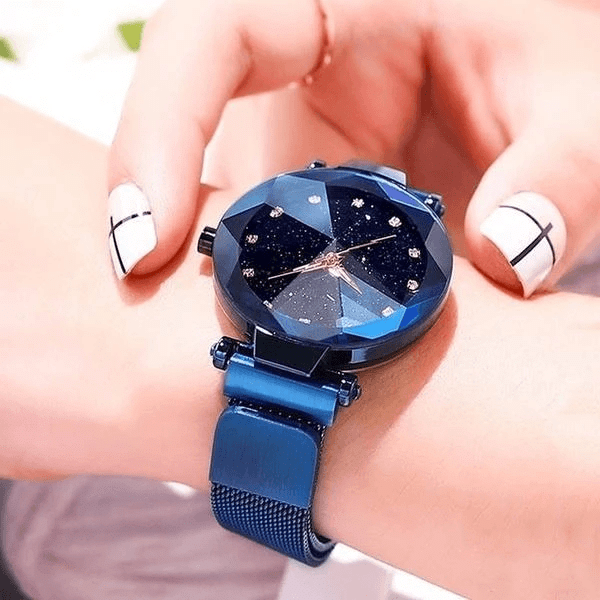 Montre à la mode pour dames ciel étoilé