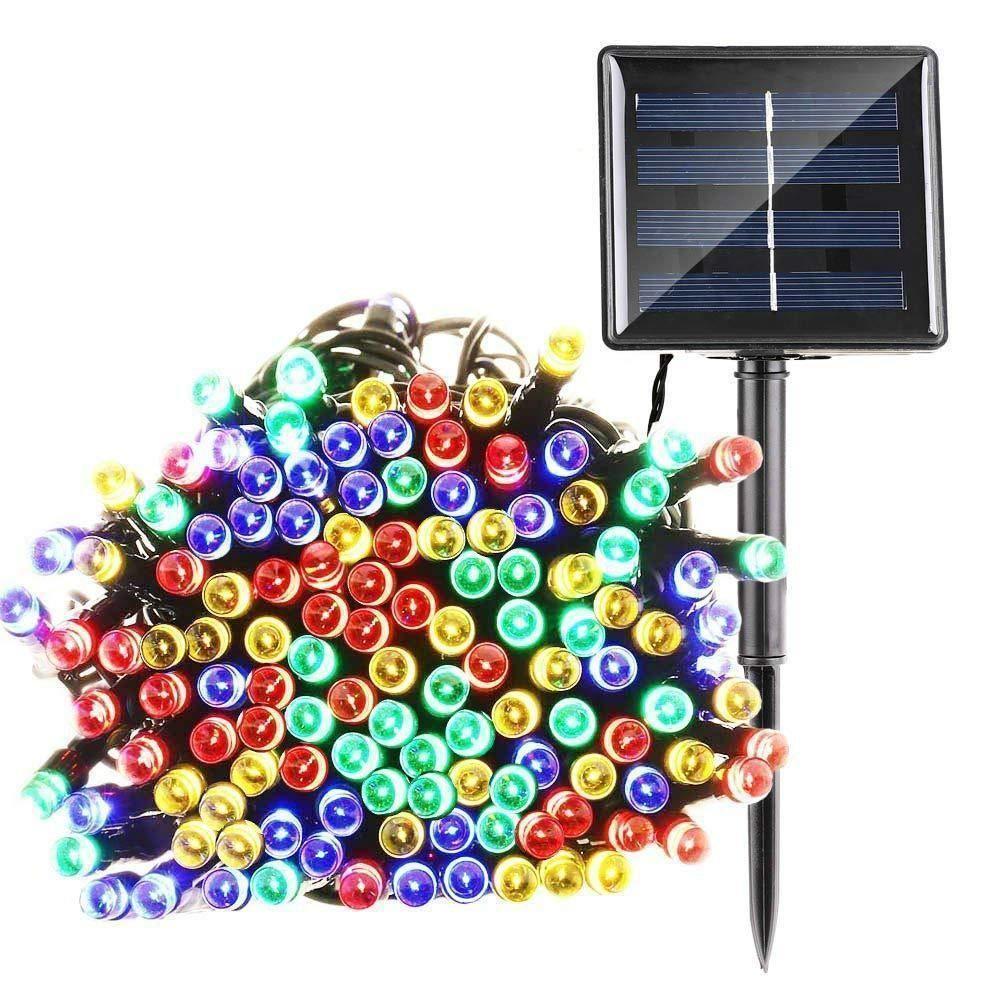 Guirlande lumineuse LED à énergie solaire