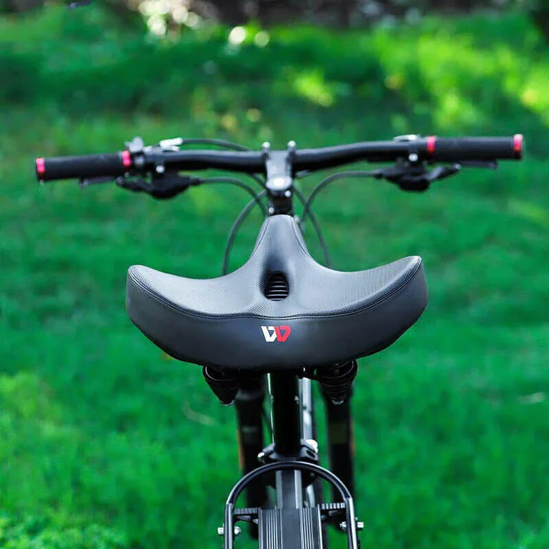 Selle de vélo extra-large, confortable, avec design ergonomique et rembourrage doux